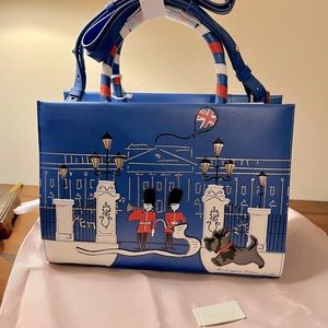 Radley London Platinum Jubilee Satchel. NWT.